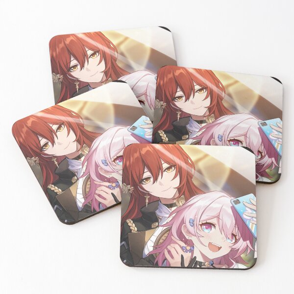 Item preview, Cute Honkai Star Rail Cute Himeko and March 7th designed and sold by SleepyShy.