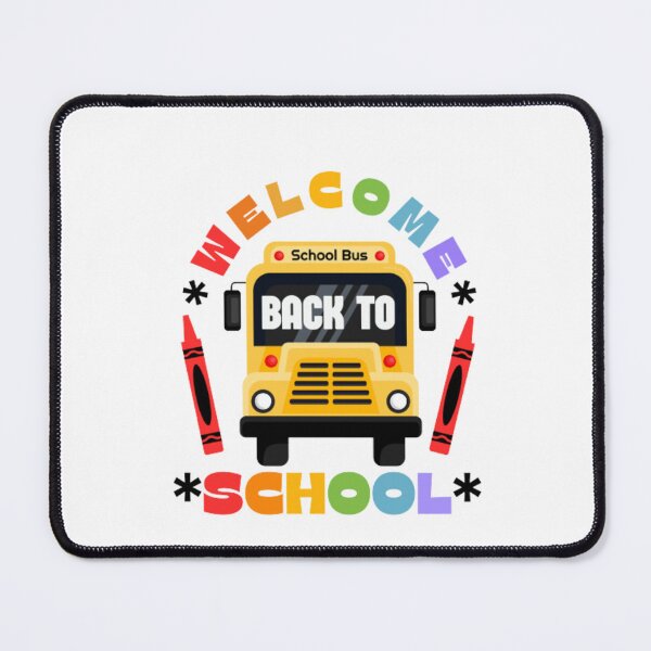 Item preview, Welcome back to school rainbow bus designed and sold by Kawabijutsu21.