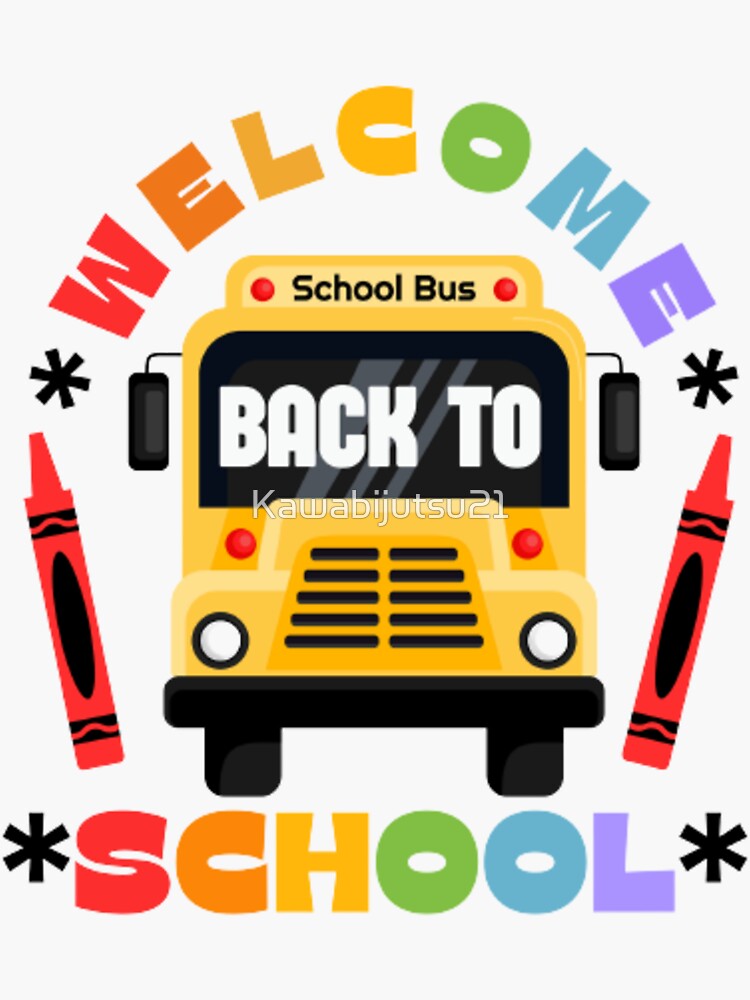 Rainbow School Bus Vinyl