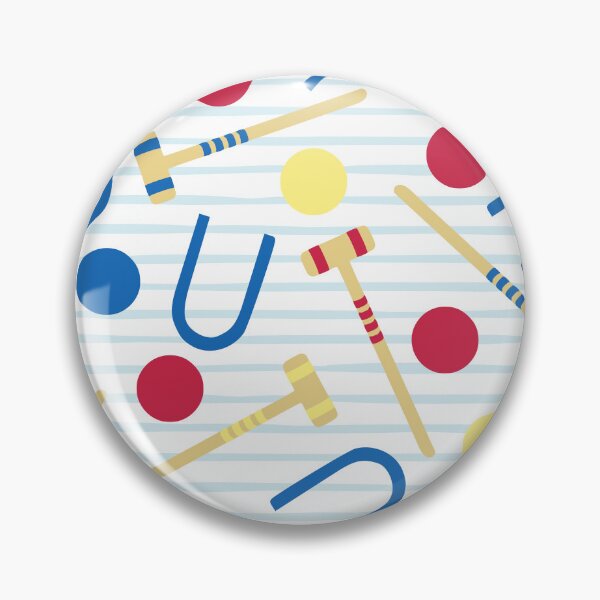Item preview, Cute Croquet pattern designed and sold by kapotka.