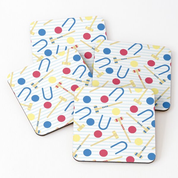 Item preview, Cute Croquet pattern designed and sold by kapotka.
