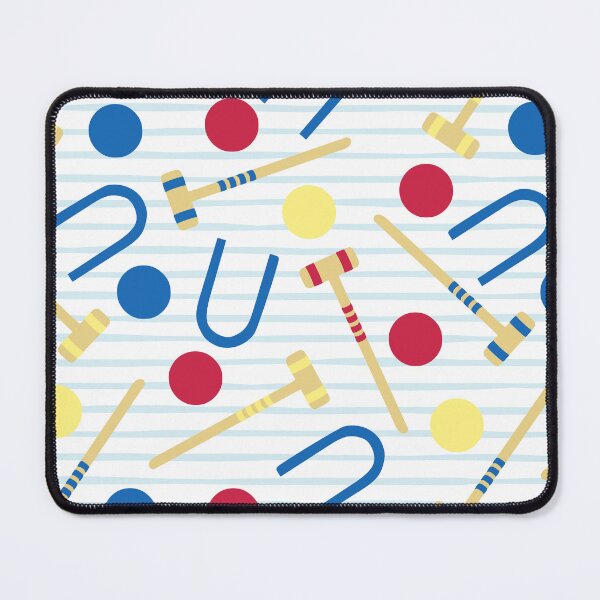 Item preview, Cute Croquet pattern designed and sold by kapotka.