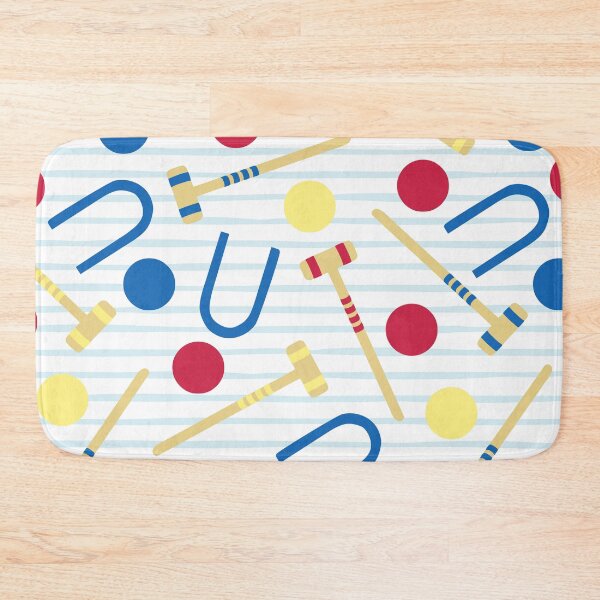 Item preview, Cute Croquet pattern designed and sold by kapotka.