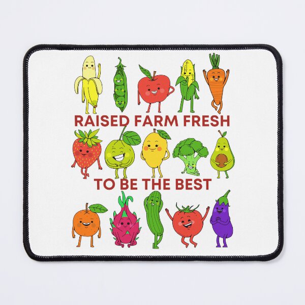 Item preview, RAISED FARM FRESH TO BE THE BEST designed and sold by MyKinsDoodles.