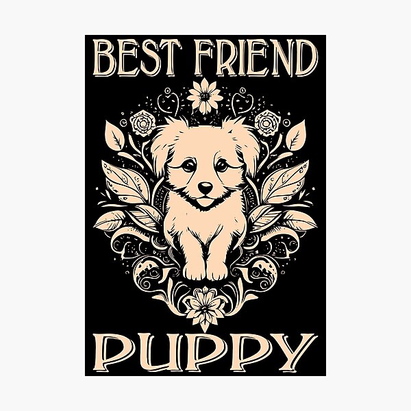 Item preview, Best Friend Puppy - Peach designed and sold by Soulemotion.