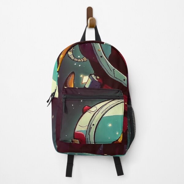 Item preview, dachshund sausage dog astronaut in space retro cartoon designed and sold by TomFrontierArt.