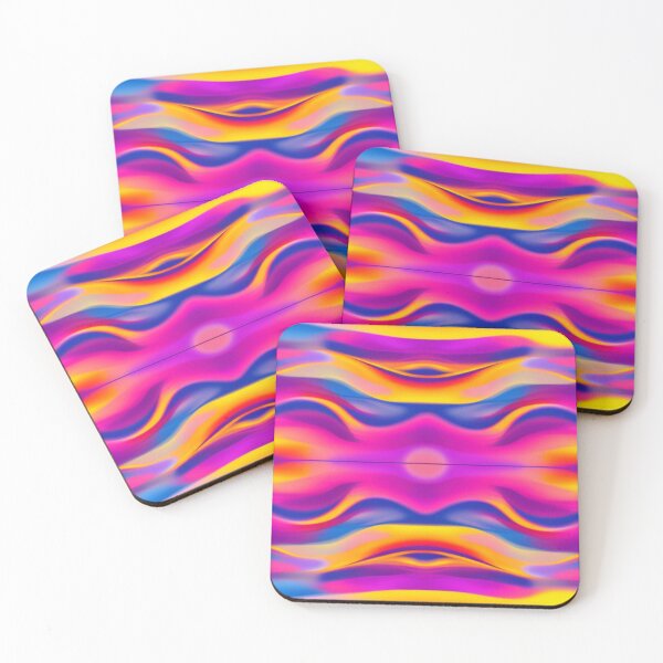 Item preview, Abstract Neon Sunset Pattern designed and sold by calibrit.