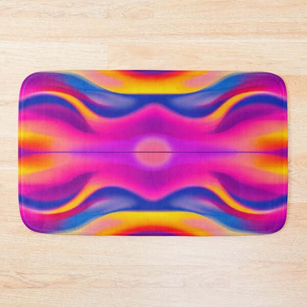 Item preview, Abstract Neon Sunset Pattern designed and sold by calibrit.