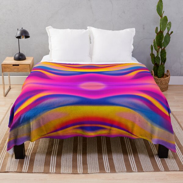 Item preview, Abstract Neon Sunset Pattern designed and sold by calibrit.