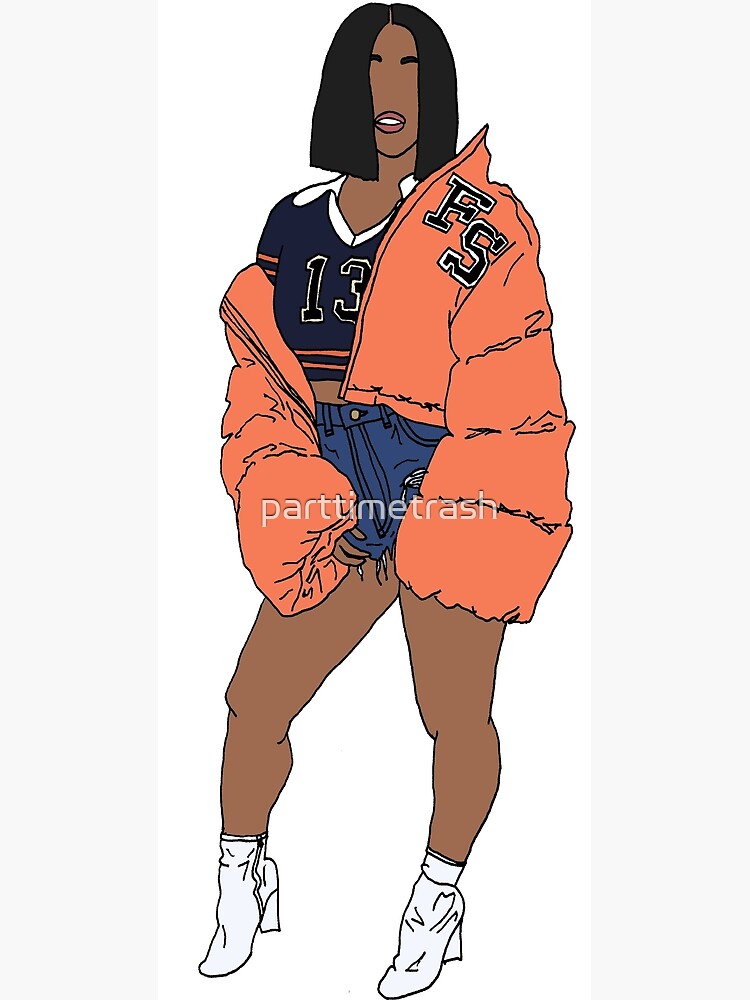 "Cardi B" Poster For Sale By Parttimetrash | Redbubble