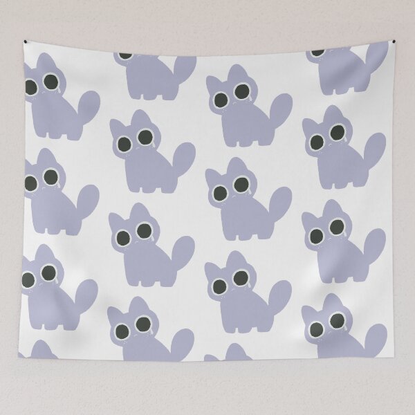 Item preview, sadly - purple cat designed and sold by TNwandesignart.
