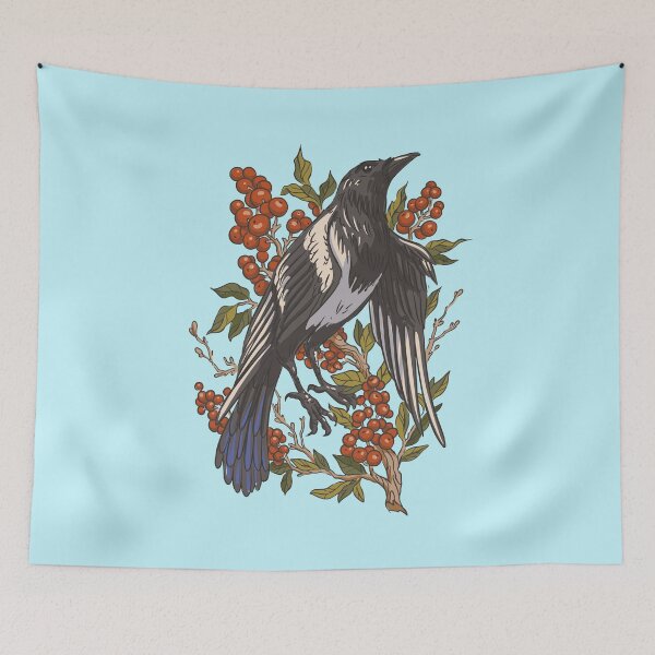 Item preview, magpie bird designed and sold by DerSenat.