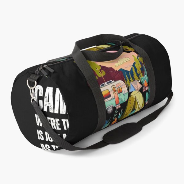 Item preview, Camping: Where The Journey Is Just As Important As The Destination designed and sold by HikingGalleria.