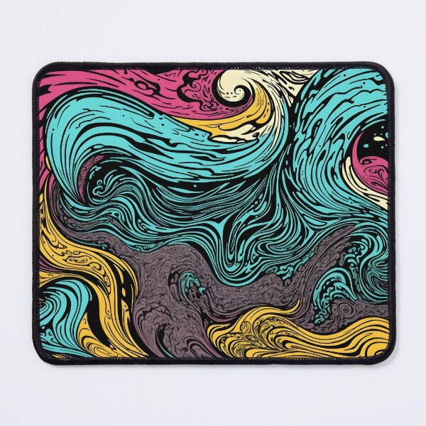 Item preview, Colorful wave graffiti designed and sold by PhonLawat.