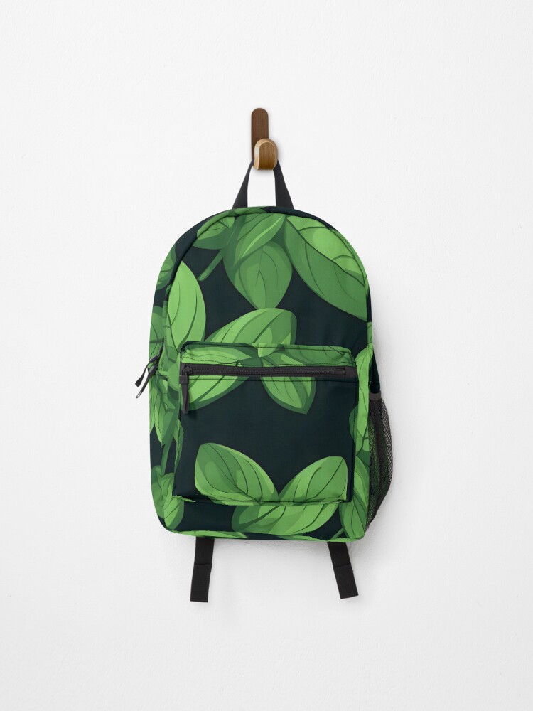 Thumbnail 1 of 3, Backpack, Midnight Basil designed and sold by StudioThink.