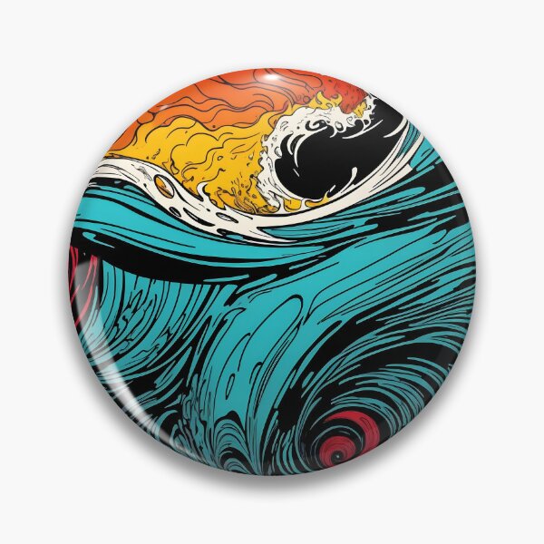 Item preview, Colorful wave graffiti designed and sold by PhonLawat.