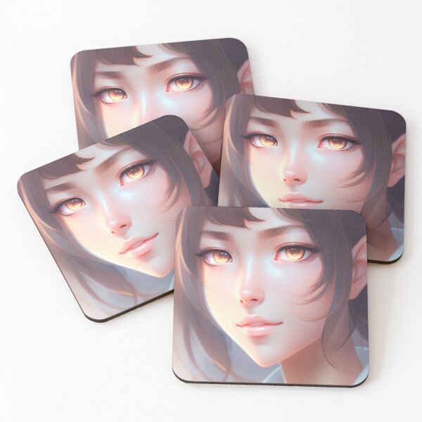 Item preview, Anime Girl With Dreamy Eyes designed and sold by digitallyyour.