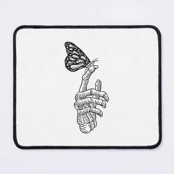 Item preview, Skeleton hand with butterfly designed and sold by DerSenat.