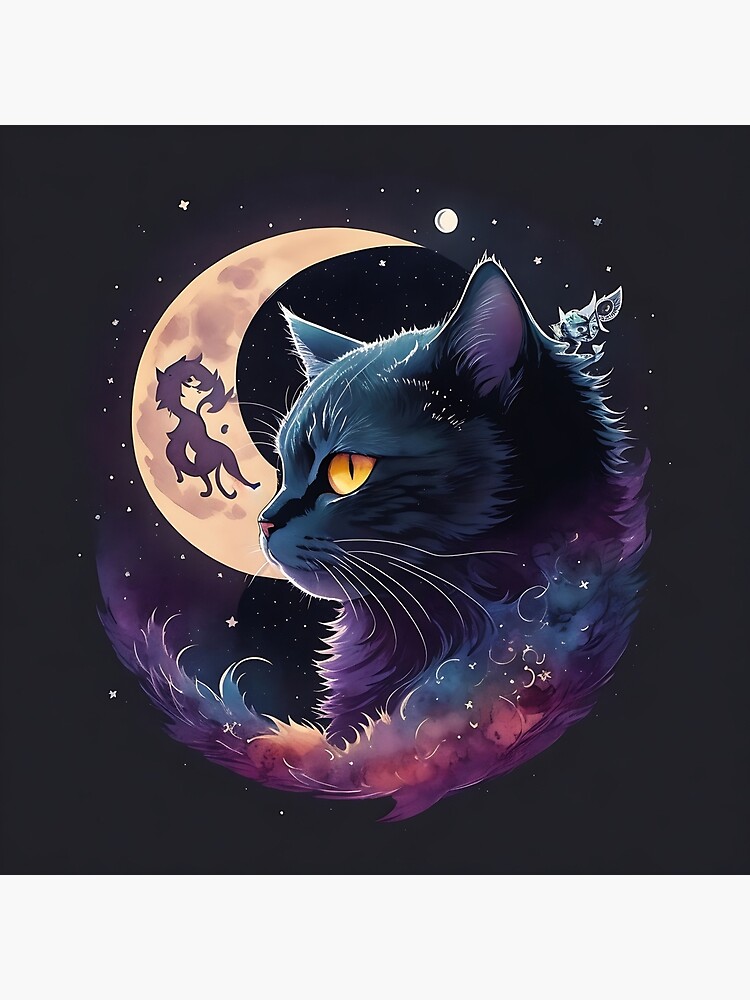 リチャードスペンサー Moon Cat 版画 リチャードスペンサー Moon Cat