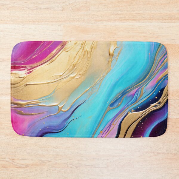 Item preview, Colorful glitter rainbow fluid brushstrokes 02 designed and sold by UnaWu533.