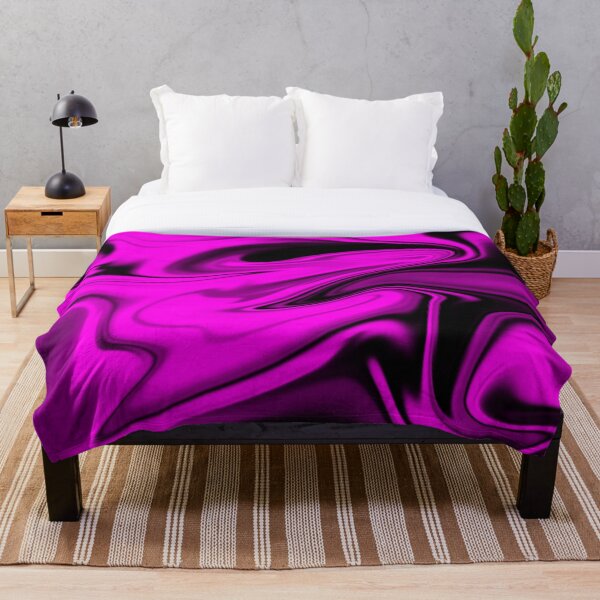 Item preview, STYLISH SILKY PURPLE  WAVE PATTERN -  SILKY MARBLE WAVE PATTERN - VIVID MODERN  - TEXTURE - COLOR GRADIENTS PILLOWS - BLANKETS - TAPESTRIES  - HOME DECORATION -  MODERN BEAUTIFUL  HOME  DESIGNS designed and sold by Harsh Mhatre.