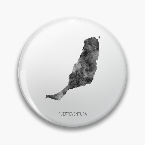 Artikelvorschau, Fuerteventura-Aquarellkarte entworfen und verkauft von ArtPrints.