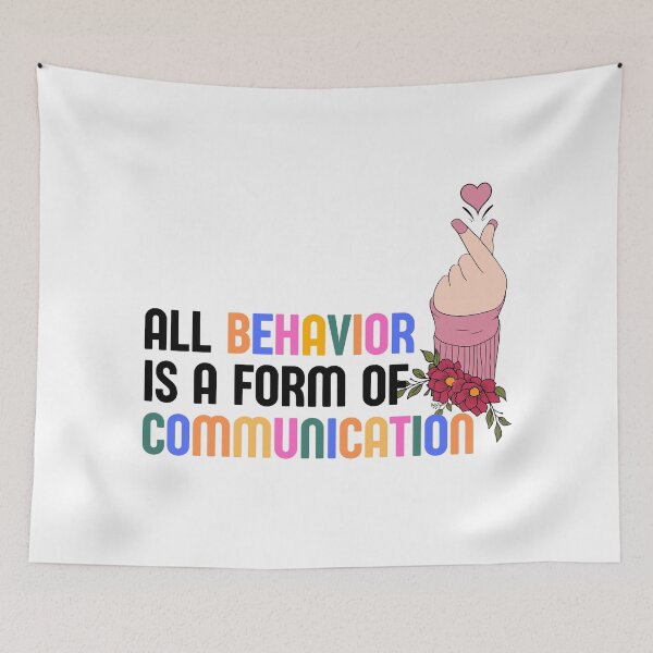 Item preview, All Behavior Is A Form Of Communication - Applied Behavior designed and sold by fashion-label.