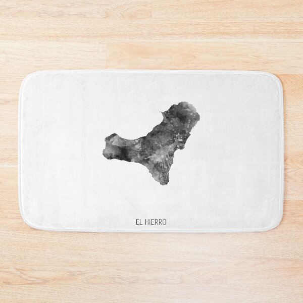 Item preview, El Hierro Watercolor Map designed and sold by ArtPrints.