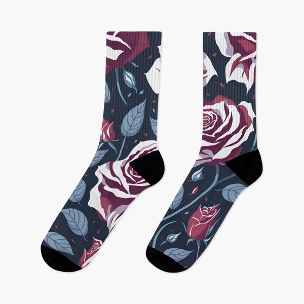 Item preview, Harmony in Crimson and Ivory: A Captivating Red and White Roses Pattern! designed and sold by MeowtifullyCute.