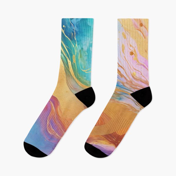 Item preview, Colorful glitter rainbow fluid brushstrokes 05 designed and sold by UnaWu533.
