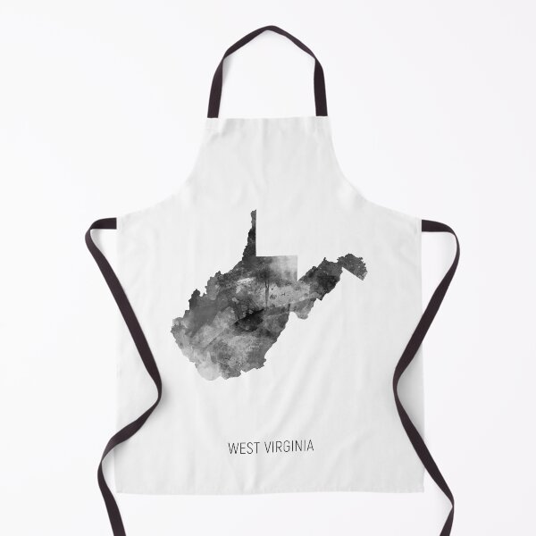 Item preview, West Virginia Watercolor Map designed and sold by ArtPrints.