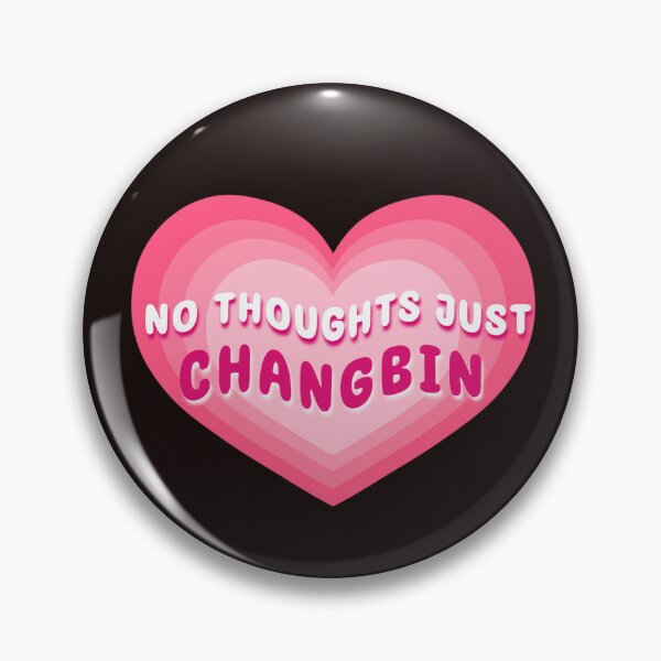 Item preview, No Thoughts Just Changbin Stray Kids designed and sold by indigodaydreams.