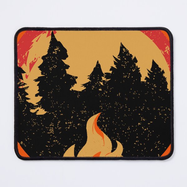 Item preview, Forest Fire Old School Design designed and sold by Amazing-Kortez.