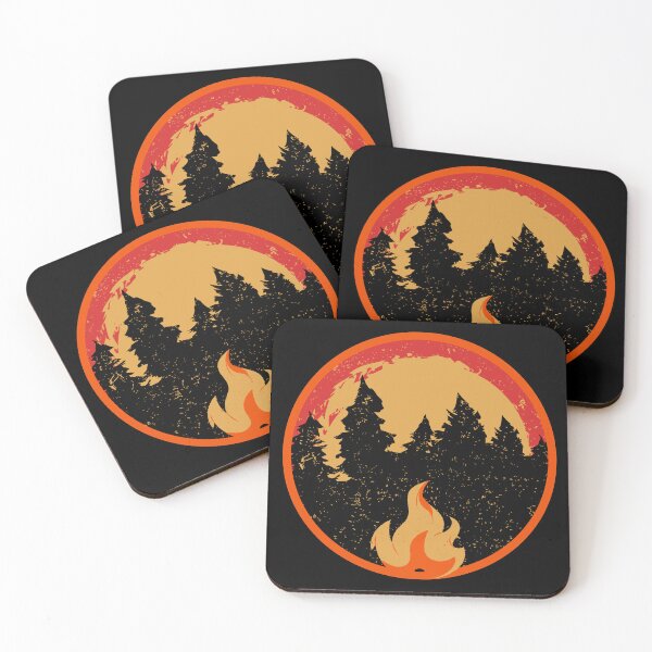 Item preview, Forest Fire Old School Design designed and sold by Amazing-Kortez.