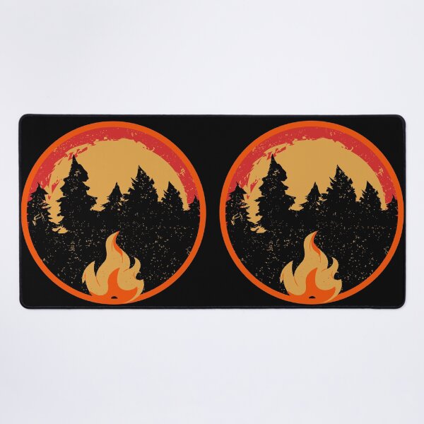 Item preview, Forest Fire Old School Design designed and sold by Amazing-Kortez.