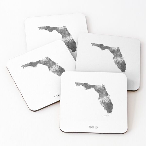 Item preview, Florida Watercolor Map designed and sold by ArtPrints.