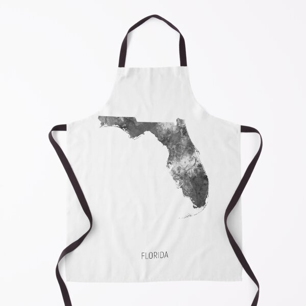 Item preview, Florida Watercolor Map designed and sold by ArtPrints.