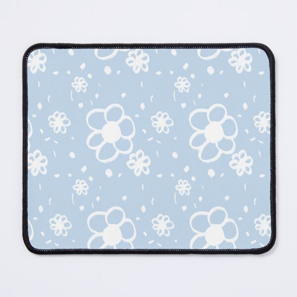 Item preview, Flowers baby blue chalky design designed and sold by GeoffBeattie.