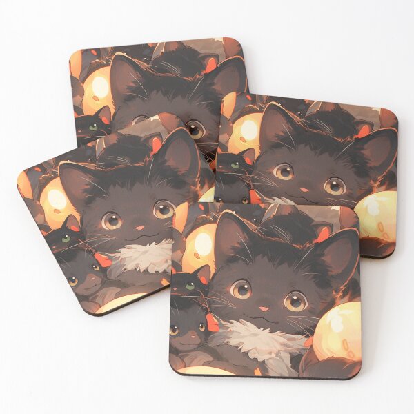 Item preview, Herd of black cats designed and sold by Petschar.