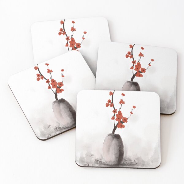 Item preview, Japanese cherry branch in a vase designed and sold by Eric BRUNI.