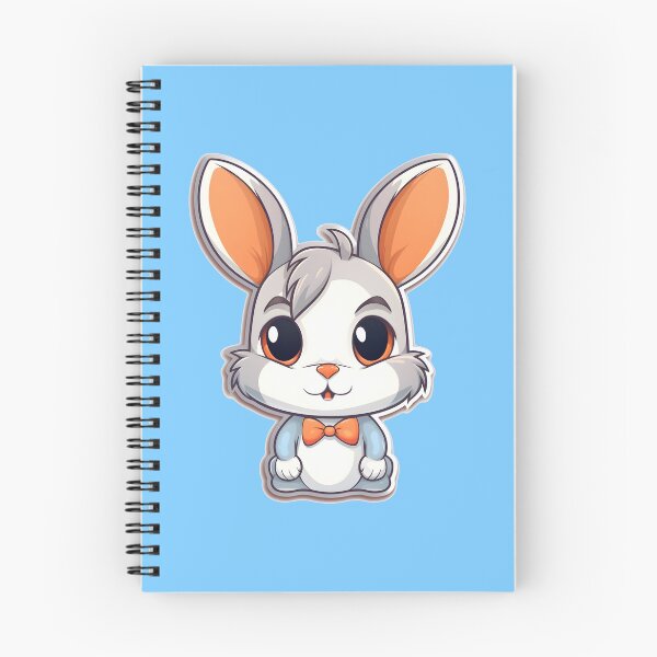 Item preview, Adorable Male Bunny - Cute Little Bunny Sticker designed and sold by UrsaStick.