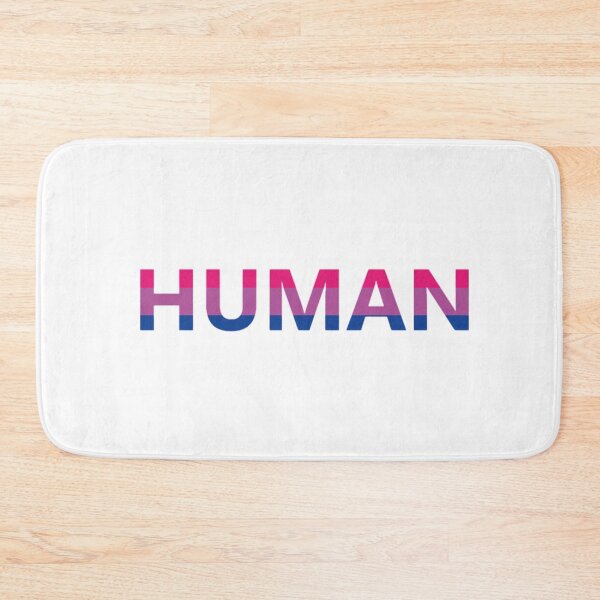 Item preview, HUMAN with Bisexual Pride Flag designed and sold by Storm4Clo.