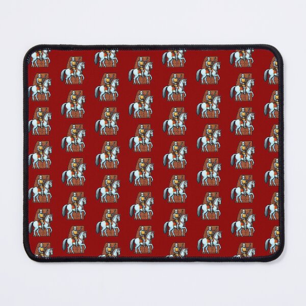 Item preview, Medieval Romanesque Knight - Majestic Knight Sticker designed and sold by UrsaStick.