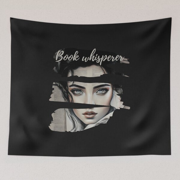 Item preview, Book Whisperer Woman designed and sold by LoujosDesign.