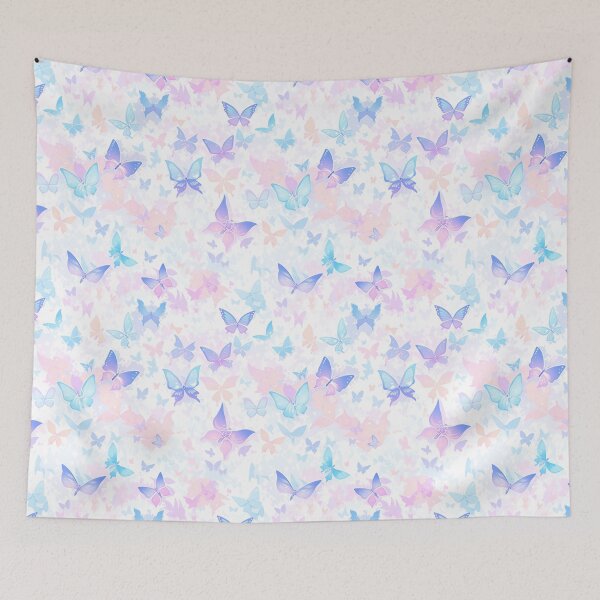 Item preview, Colourful butterflies pattern designed and sold by HydraDreams.