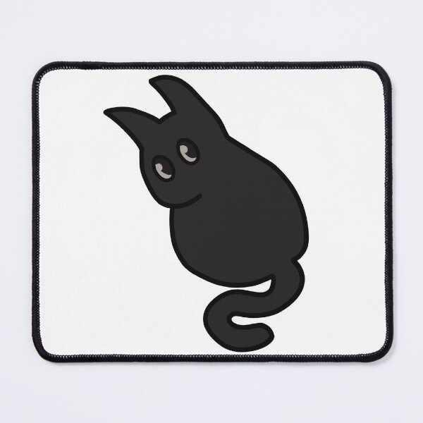 Item preview, Curious Small Black Cat Showing His Back designed and sold by YHK13.