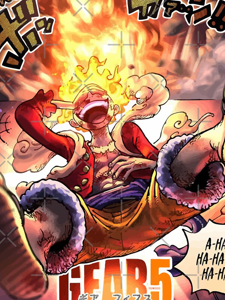 Luffy Gear 5, Colored Manga