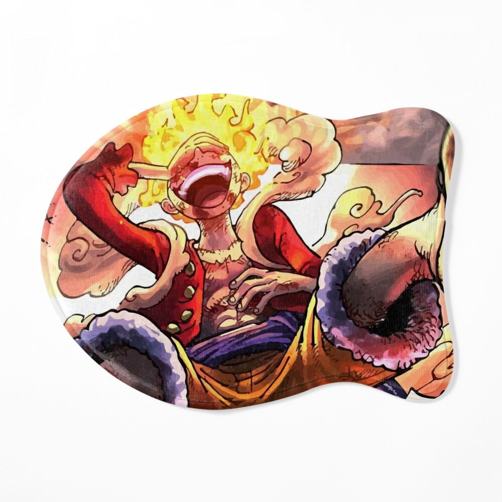 Gear 5 colored manga panel Throw Blanket for Sale by YourDemonSlayer