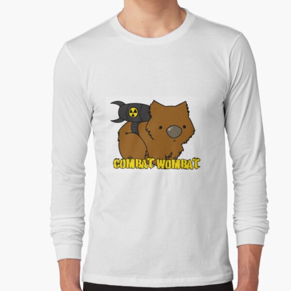 combat wombat t shirt