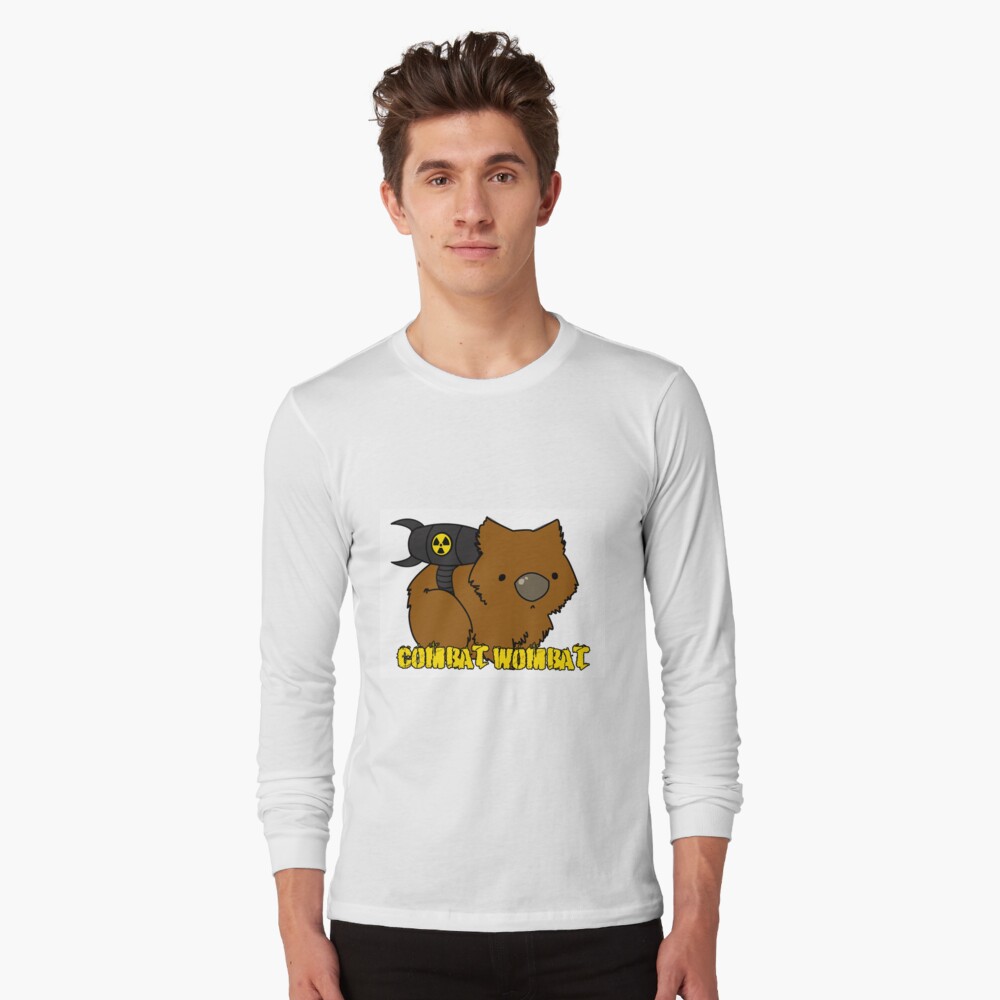 combat wombat t shirt